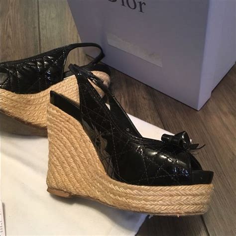 dior platform wedge shoes.